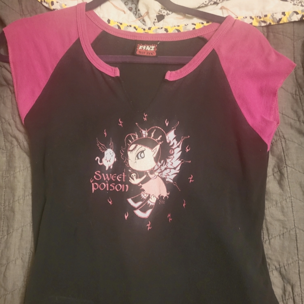 Hot topic sweet poison shirt